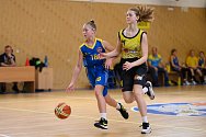 Z basketbalového utkání kvalifikace o Národní finále starších minižákyň U13 Sadská - BC Benešov (86:29)