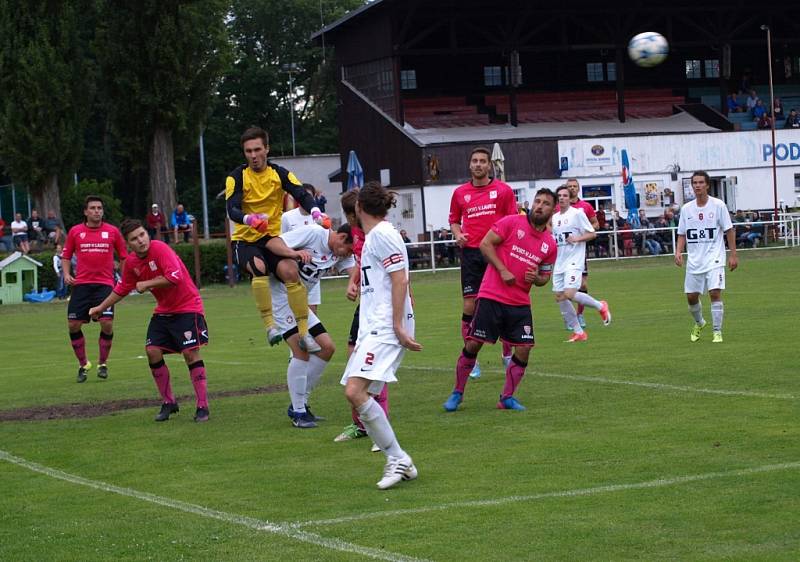 Ze zápasů fotbalistů poděbradské Bohemie v sezoně 2016 - 2017