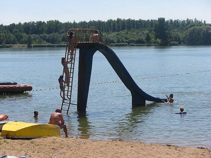 Jezero v Poděbradech