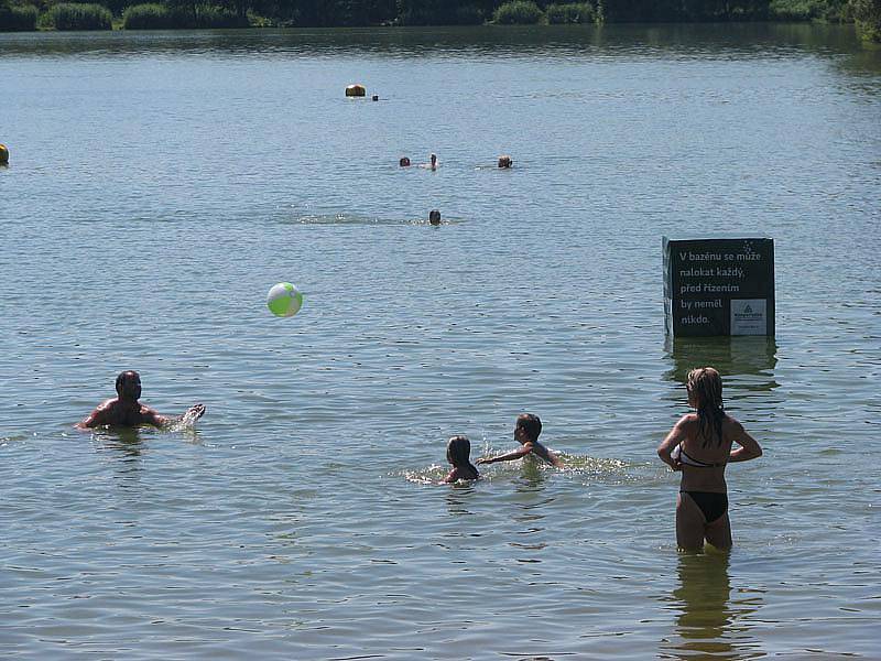 Jezero v Poděbradech