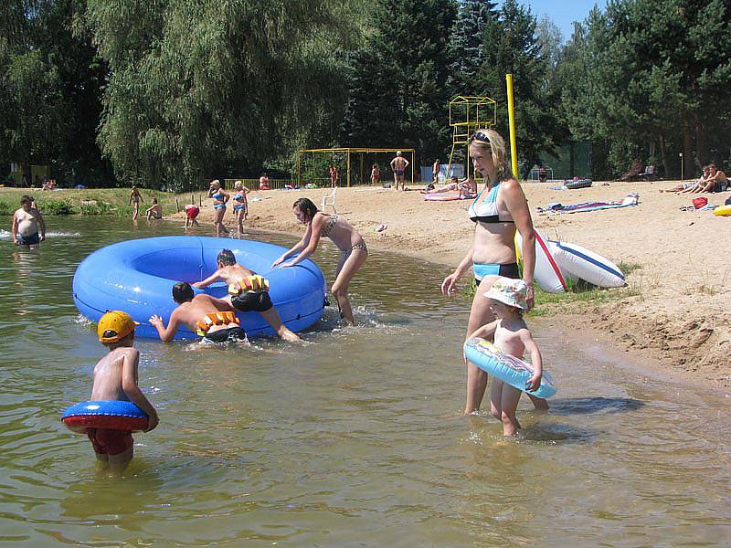 Jezero v Poděbradech