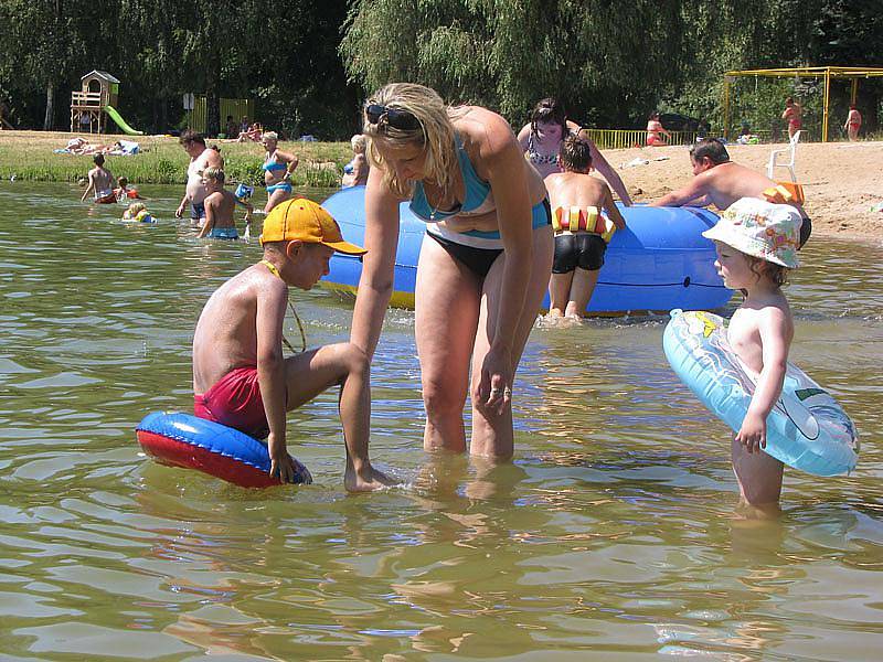 Jezero v Poděbradech