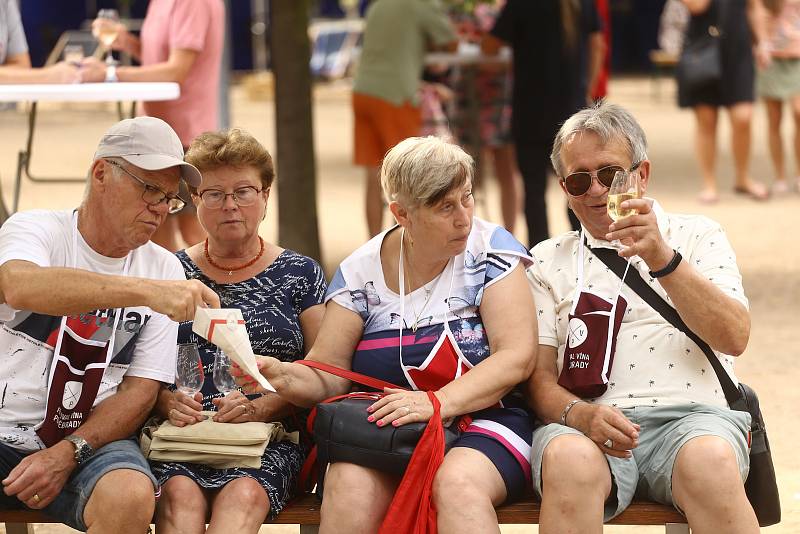 Poděbradský festival vína v pátek 19. srpna 2022.