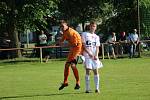 Z okresního fotbalového derby krajské I.B třídy Sokoleč - Bohemia Poděbrady (3:0)