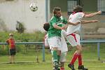 Z utkání Sadská - Ostrá (2:1).