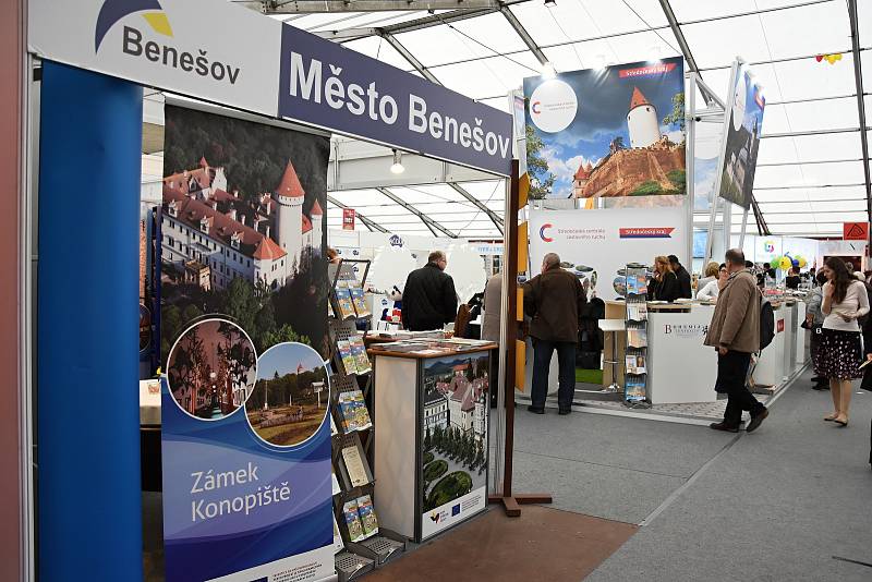 Středočeský kraj se od čtvrtka do neděle prezentoval na veletrhu cestovního ruchu na Výstavišti v Pražských Holešovicích.