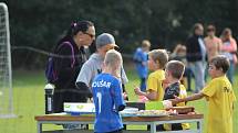 Starší dorostenci Ostré zdolali snadno Králův Dvůr 3:0. Všechny góly padly v prvním poločase