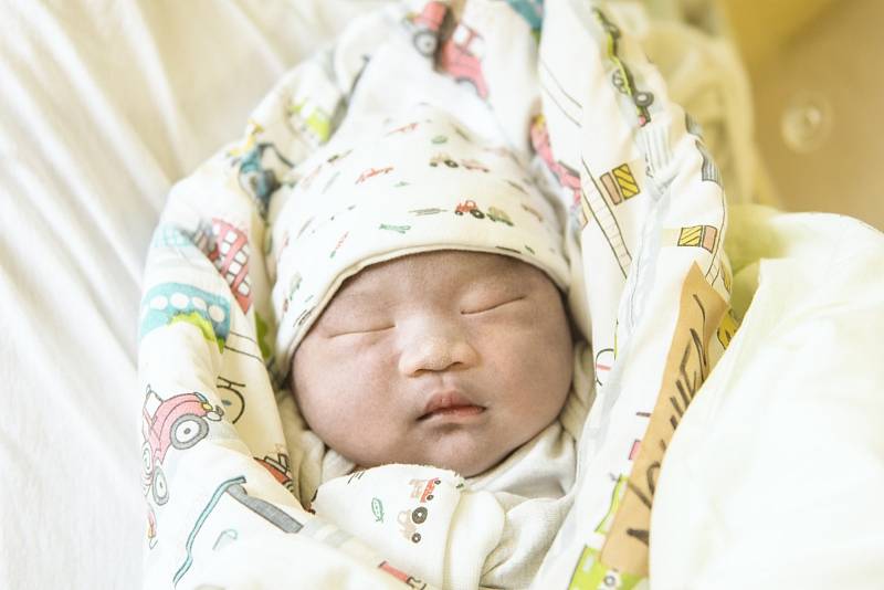 9.David Nguyen se narodil v nymburské porodnici 14. října 2021 ve 3:07 hodin s váhou 3730 g a mírou 50 cm. V Poděbradech bude chlapeček vyrůstat s maminkou Hog Le a sestřičkou Sárou (4 roky).