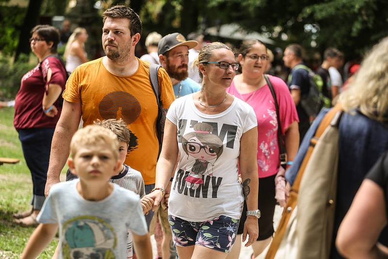 Food festival v Dětenicích v úterý 5. července 2022.