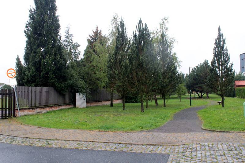Drahelickou ulice Na Tržišti a park vedle zadního vchodu u hřbitova oživí výsadba listnatých stromů ještě letos.