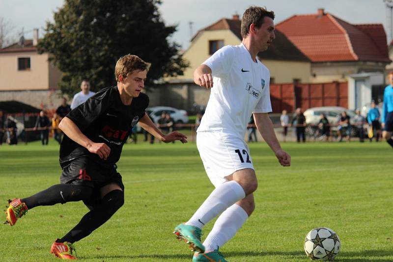 Z fotbalového utkání I.B třídy Libice - Stará Boleslav (5:0)