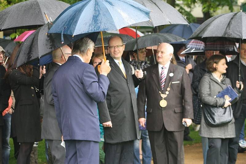 Oslavy krále Jiřího a vstupu země do EU v Poděbradech