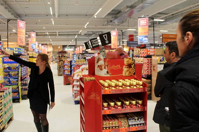 Prodejna Kaufland v Poděbradech.