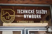 Technické služby Nymburka zajišťují zimní údržbu města.