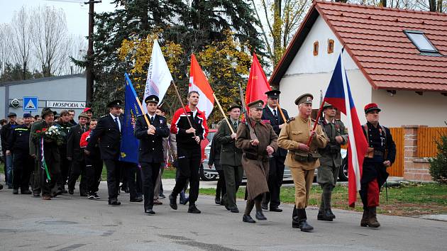 Výročí republiky si připomněli také v Odřepsech.