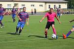 Z fotbalového utkání I.B třídy Lysá nad Labem - Loučeň