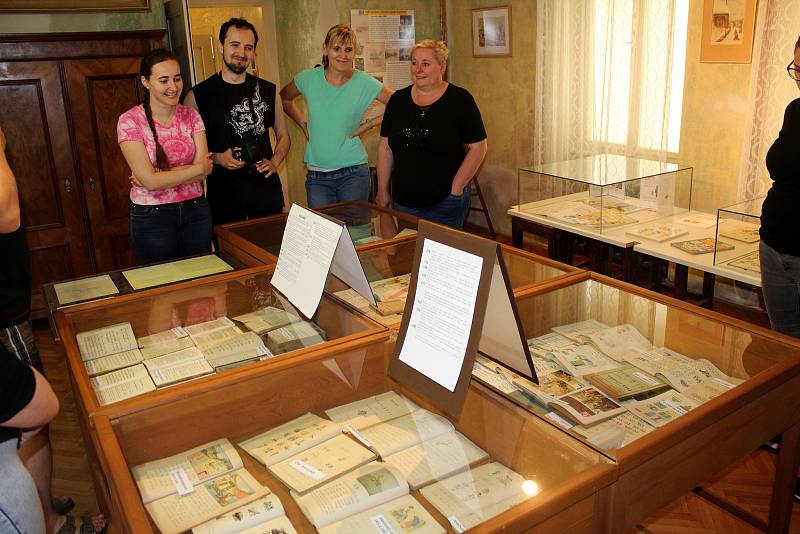 Do Muzea knihařství zavítaly ročně spousty turistů.
