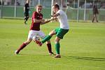 Z fotbalového utkání krajského přeboru Bohemia Poděbrady - Polaban Nymburk (2:0)