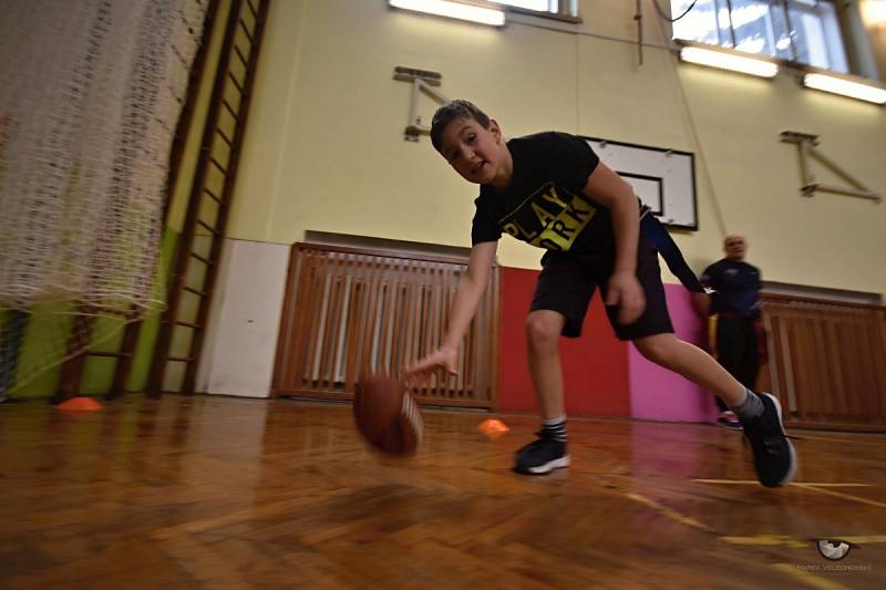 Novou sportovní disciplínu zkoušeli na Tyršově škole.