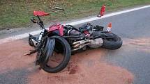 Nehody motorkářů mívají často tragické následky. Ilustrační foto.