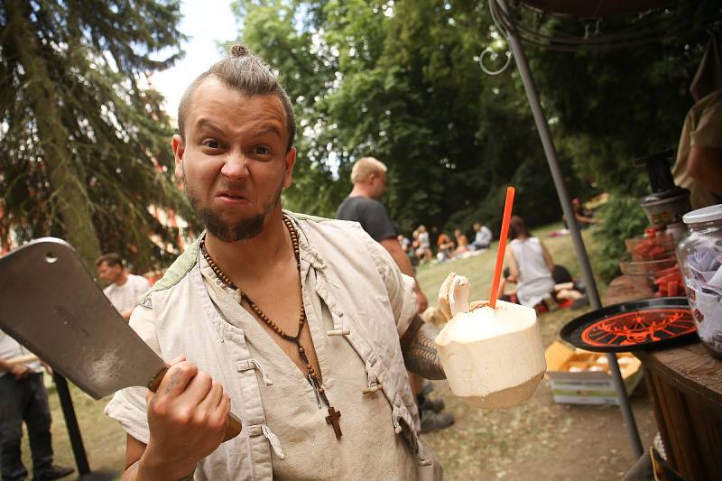 Středověký food festival se v Dětenicích.