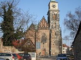 Kostel sv. Jiljí v Nymburce.