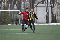 Z přípravného fotbalového utkání Polaban Nymburk - Kratonohy (3:0)
