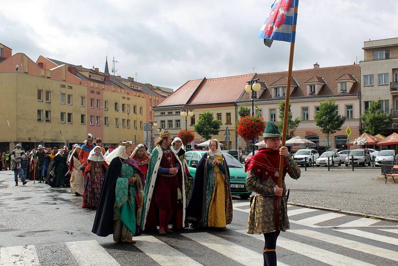 Průvod králů prošel Nymburkem.