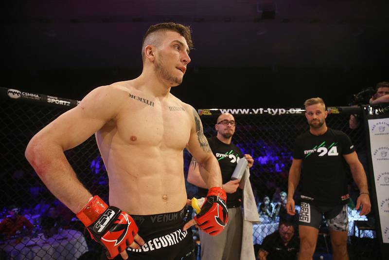 Galevečer MMA GCF 61 Cage Fight Nymburk se ve Sportovním centru konal v neděli 26. ledna.