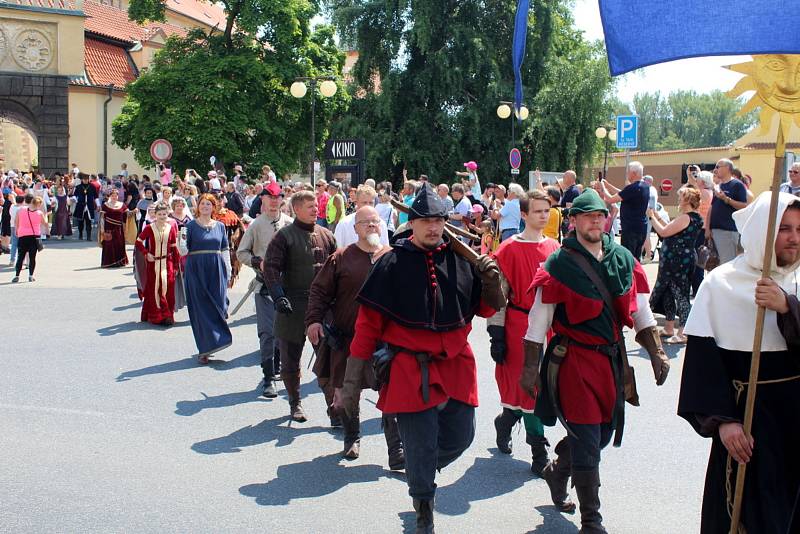 Slavnosti krále Jiřího v Poděbradech.