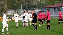 Z fotbalového utkání okresního přeboru Bohemia Poděbrady B - Kostomlaty (5:0)