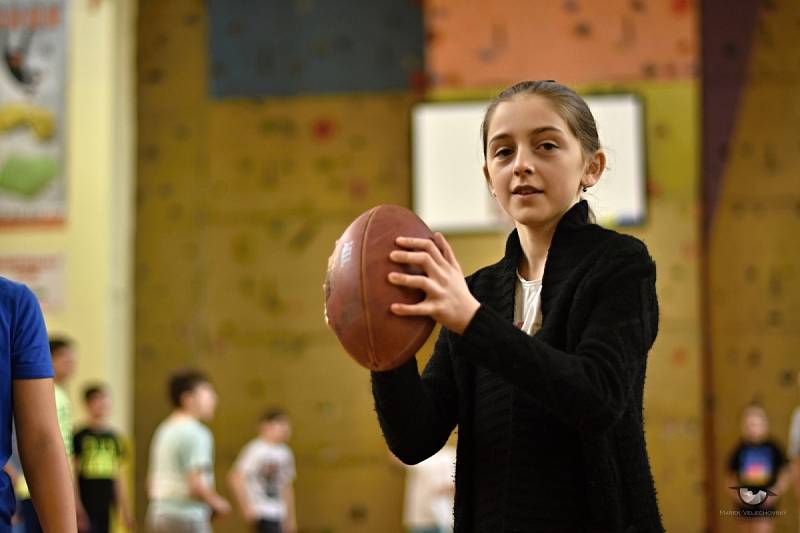 Novou sportovní disciplínu zkoušeli na Tyršově škole.