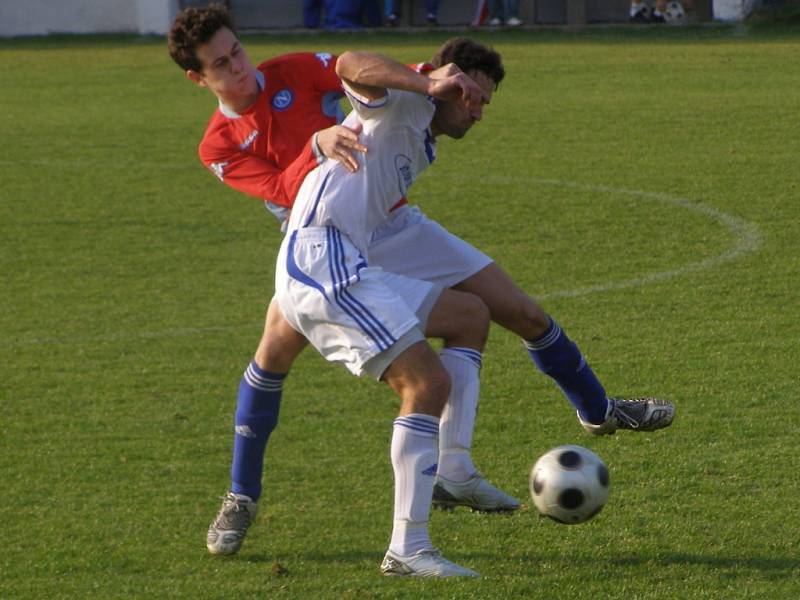 Z utkání fotbalové I.A třídy Polepy - Bohemia Poděbrady (4:1)