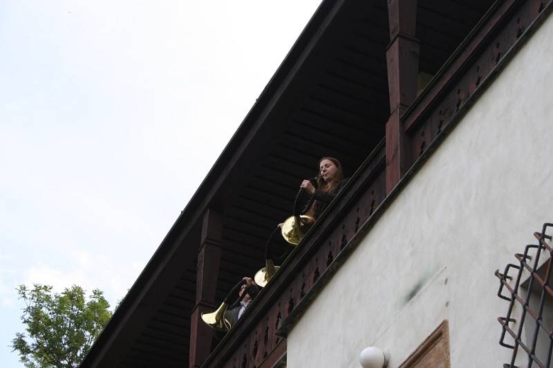 Dožínkové slavnosti v Přerově nad Labem.