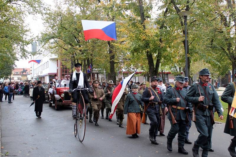 Jeden z vrcholů oslav 100 let výročí od vzniku republiky mají v Poděbradech za sebou.