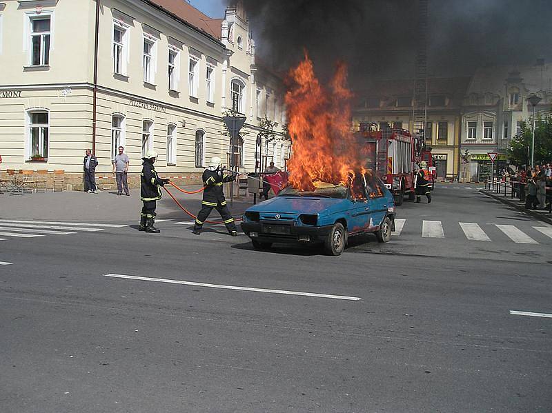 Ze života a zásahů městeckých hasičů