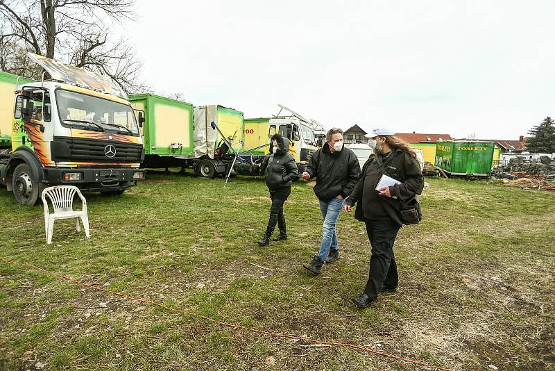 Zimoviště cirkusu JO-JOO ve Zbožíčku u Nymburka