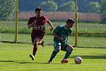 Z fotbalového utkání Postřižinského okresního přeboru Přerov nad Labem - Bohemia Poděbrady B (1:0)