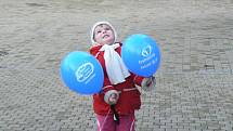 Obyvatelé Nymburka se podíleli na vytvoření rekordu v počtu vypuštěných balónkuů.