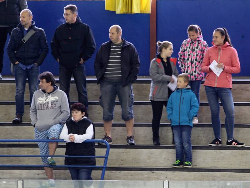 Z hokejového utkání druhé ligy Nymburk - Žďár nad Sázavou (0:1 sn)