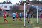 Z fotbalového utkání I.A třídy Sokoleč – Český Brod B 0:2