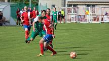 Z fotbalového utkání I.B třídy Pátek - Sadská (1:0)