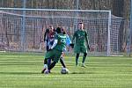 Z přípravného fotbalového utkání Bohemia Poděbrady - Polaban Nymburk (3:1)