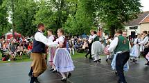 Z folklorního festivalu Polabská vonička.