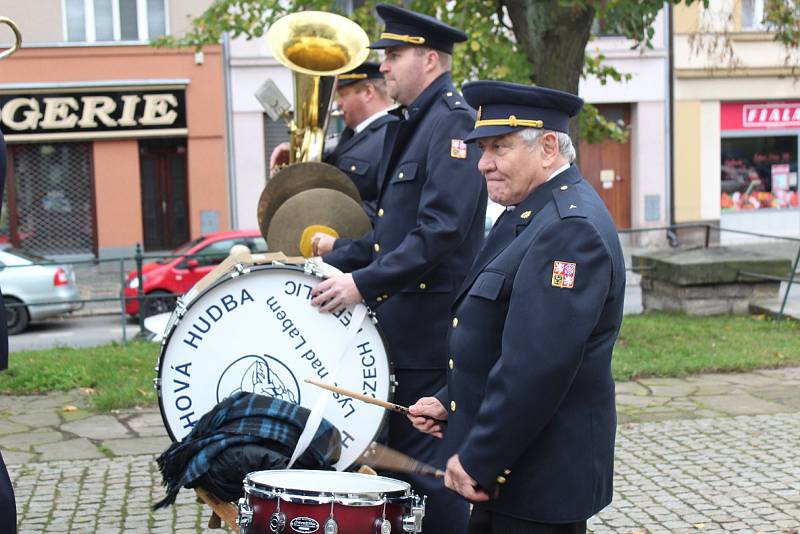 Oslavy vzniku Československa v Lysé.