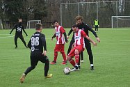 Z přípravného fotbalového utkání Slovan Poděbrady - Křinec (7:0)