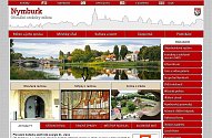 Titulní webové stránky města Nymburk.