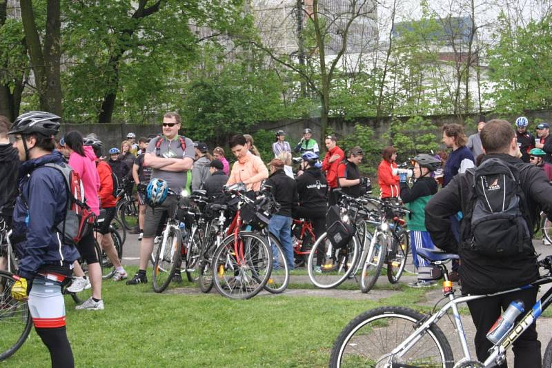 Třetí Cyklootvírák nymburského pivovaru.