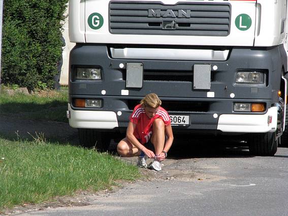 Běžecký závod v Kounicích.