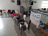 Swap bazar v prostorách Domu dětí a mládeže Symfonie v Poděbradech.